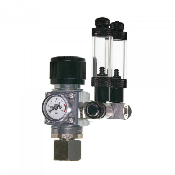 Strideways PRO CO2 Druckminderer mit Magnetventil und Blasenzähler